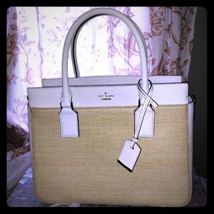 Kate Spade Cameron Medium Satchel Warm Beige